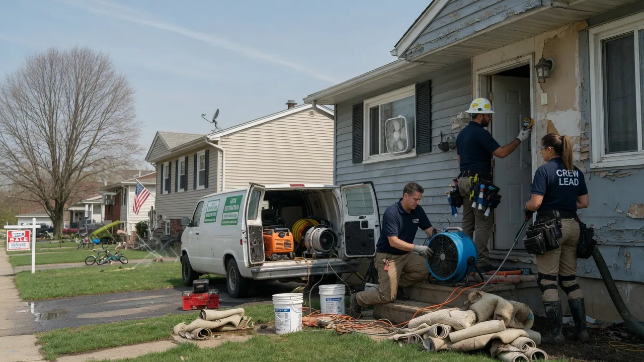 Flood Cleanup in Smithfield, IL near me